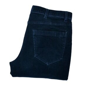 C&C‎ California Corduroy Pants Mens 34x32 Blue Straight Leg Cotton Fits 34X30